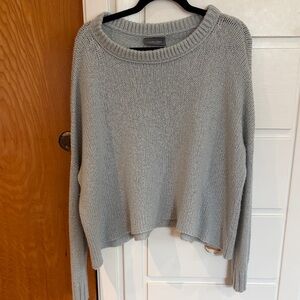 Cozy Gray Cashmere Sweater